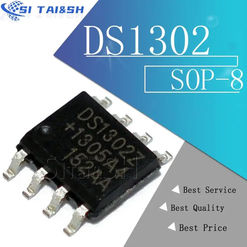 10PCS DS1307ZN SOP-8 DS1307Z DS1307 DS1307N SOP DS1302 DS1302ZN DS1302Z DS1302N DS1232