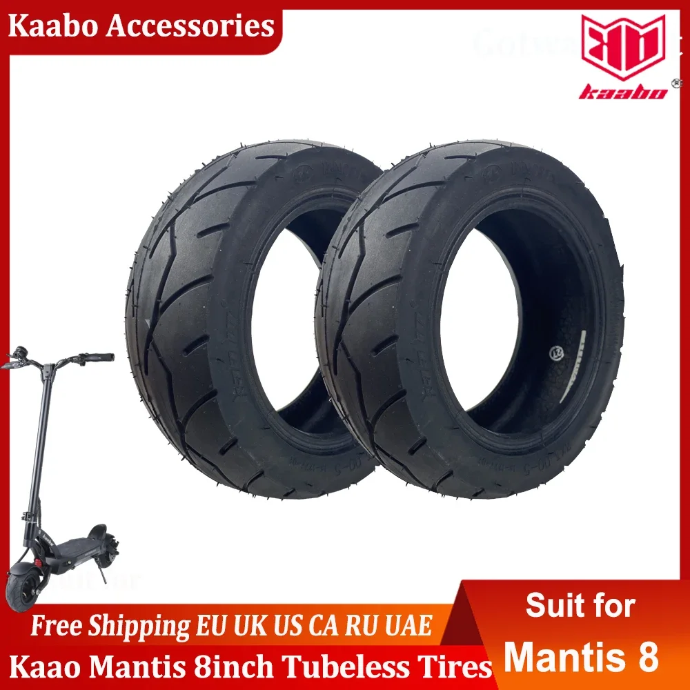 

Оригинальные аксессуары Kaabo Mantis 8: официальные бескамерные шины INNOVA 8*3.0 дюйма (8 дюймов) для электросамоката Kaabo Mantis 8.