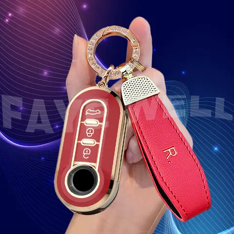 10 best sales cover key fiat 500 - №8