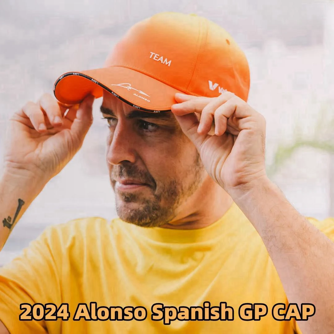 Martin F1 Team 2024 Fernando Alonso espagnol GP casquette chapeau pour les fans de course de formule 1 casquette de baseball