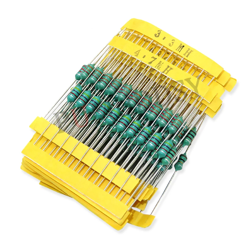 200PCS=20Values*10pcs 0410 1/2W Color Ring Inductance 1UH~4.7MH DIP Inductors Assortment Kit