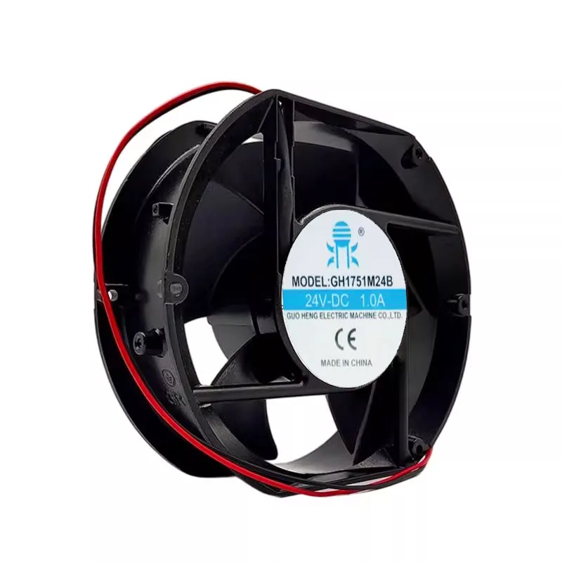 

NEW ORIGINAL GH1751M24B 24V 1.00A 17251 172*51mm COOLING FAN RADIATOR