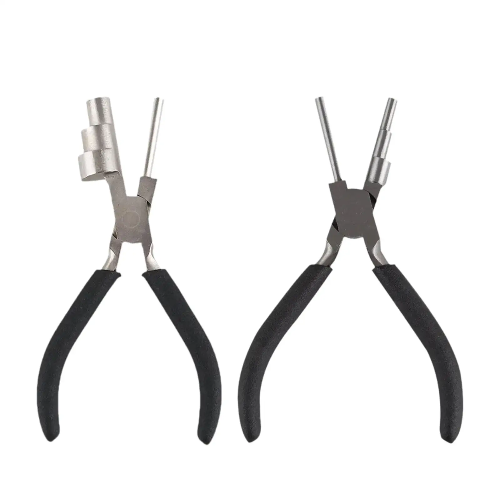 Round Nose Pliers Comfortable Handle High Carbon Steel Jewelry Pliers for Beading Jewelry Making Tool DIY Enthusiast Jump Rings