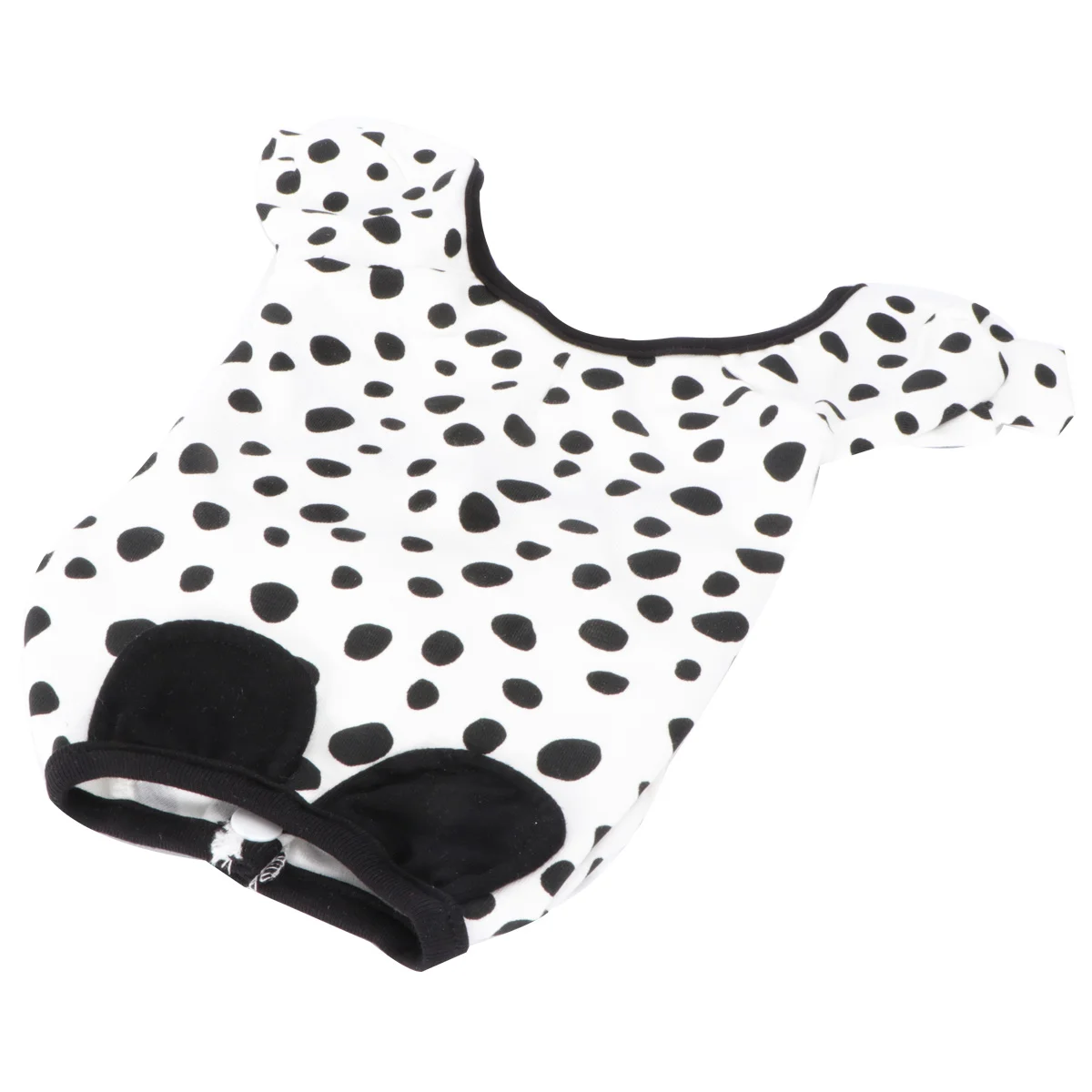 

1Pcs Elastic Comfortable Pet Dog Sleepwear Style Breathable Home Leisure Costume Black White Dog Sleepwear