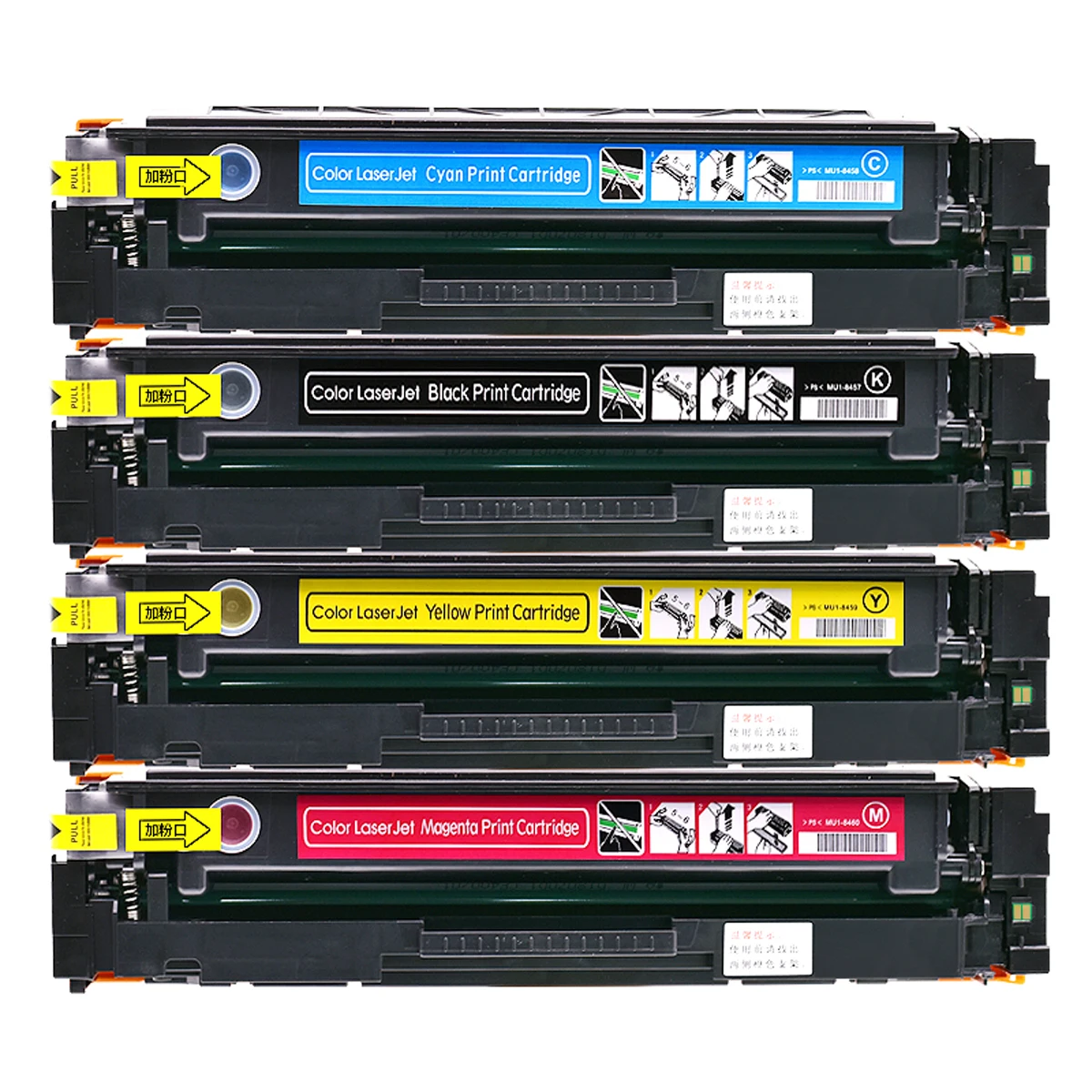 Toner Cartridge FOR HP CF500A CF501A CF502A CF503A CF500X CF501X CF502X CF503X CF540A CF541A CF542A CF543A CF540X CF541X CF542X