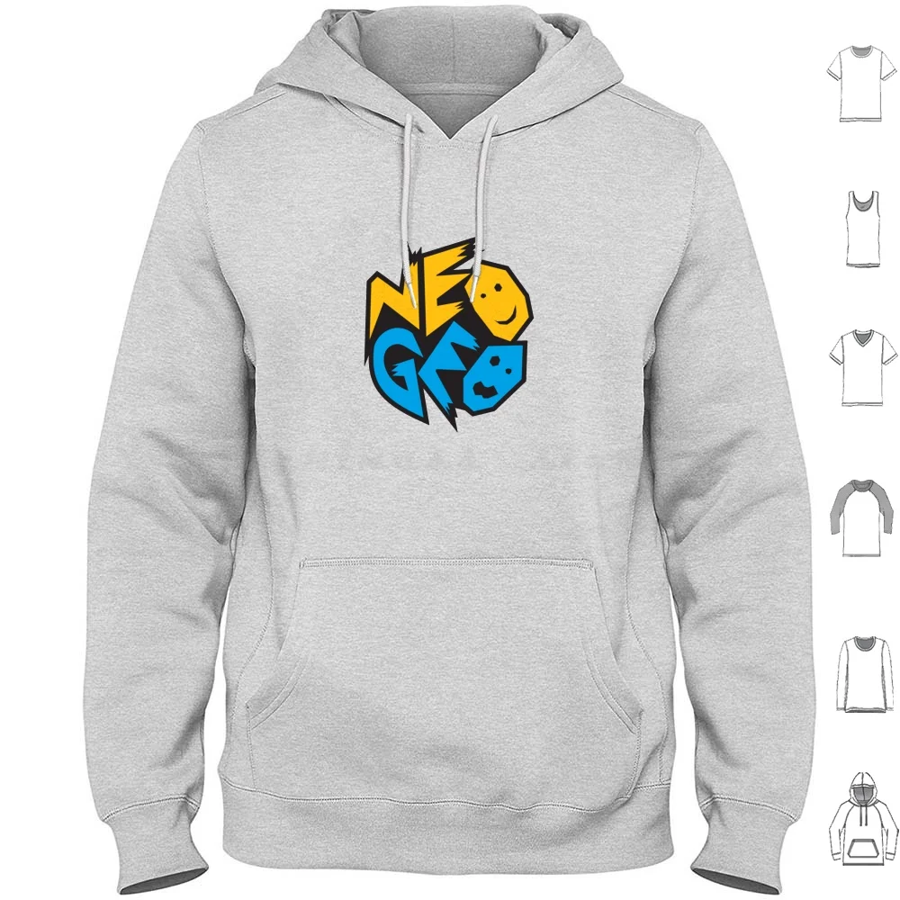 Neo Geo Classic Hoodies Long Sleeve Neogeo Neo Geo Gamer Gaming Retro Gaming Retro Vintage Classic Video Game Snk