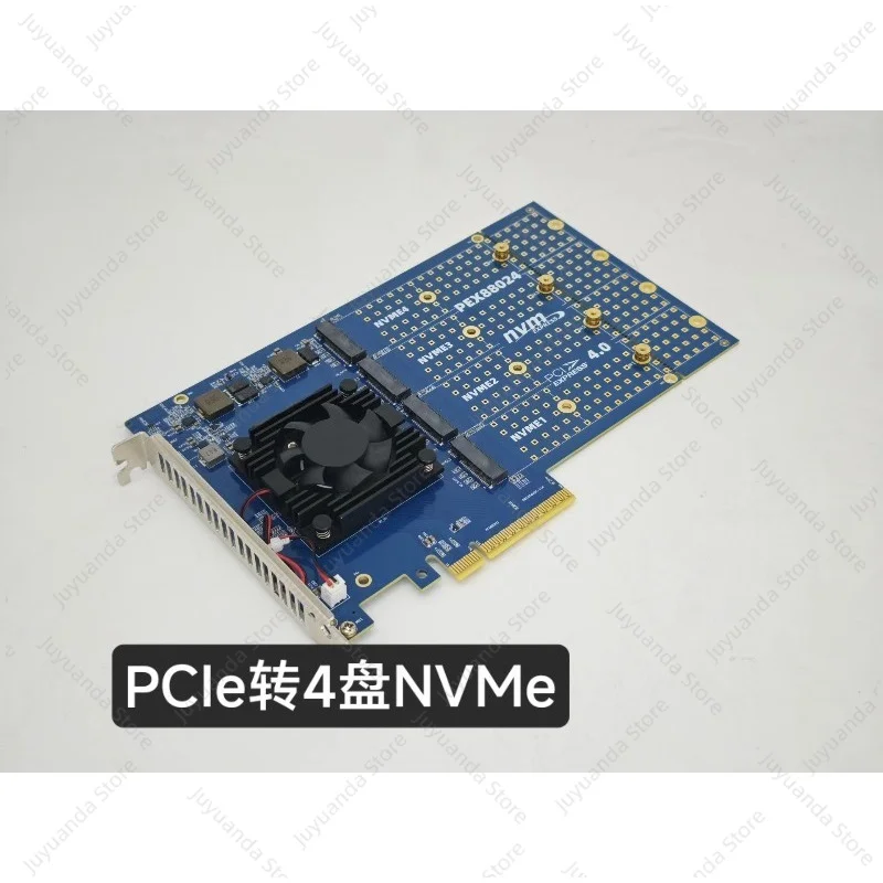 Main Board Free Split 4.0 Nvme Expansion Card Expansion 4 M.2 Nvme SS