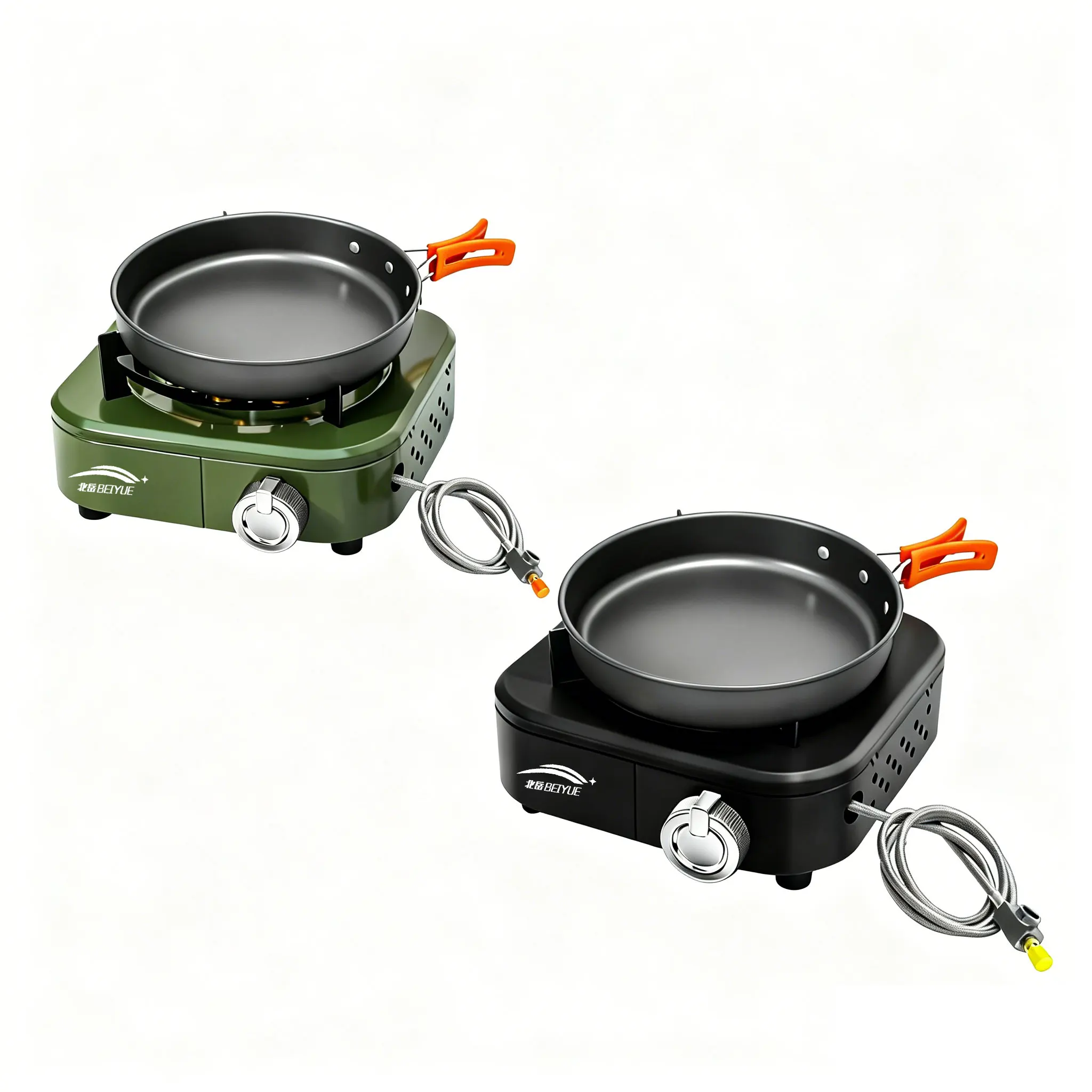 

Beiyue High-Power Infrared Stove Portable Outdoor Camping Grill Pan Non Stick Frying Picnic Cookware Both Indoor Outdoor Househo