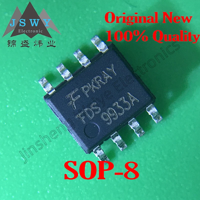 10PCS FDS9933A FDS9933BZ FDS4465 FDS8958A FDS3692 MOS field effect tube SMD SOP-8 100% genuine stock Free Shipping Electronics