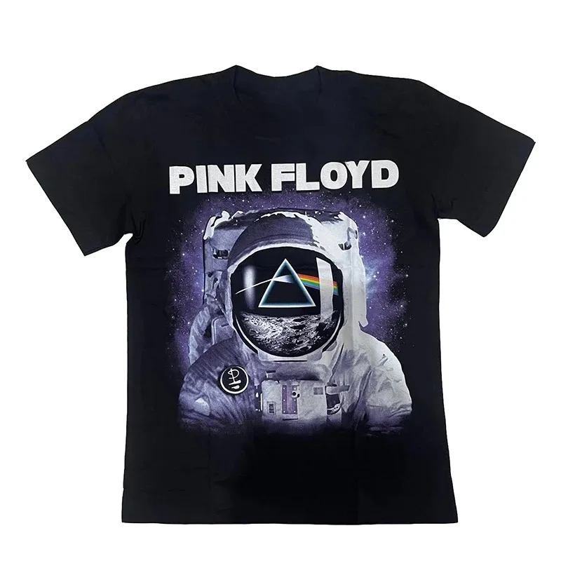 Pink Floyd Print T-shirt Men Women Oversized Y2k Cotton Hip Hop T-shirt Short Sleeve Harajuku Hip Hop Streetwear Top Tee Clothes