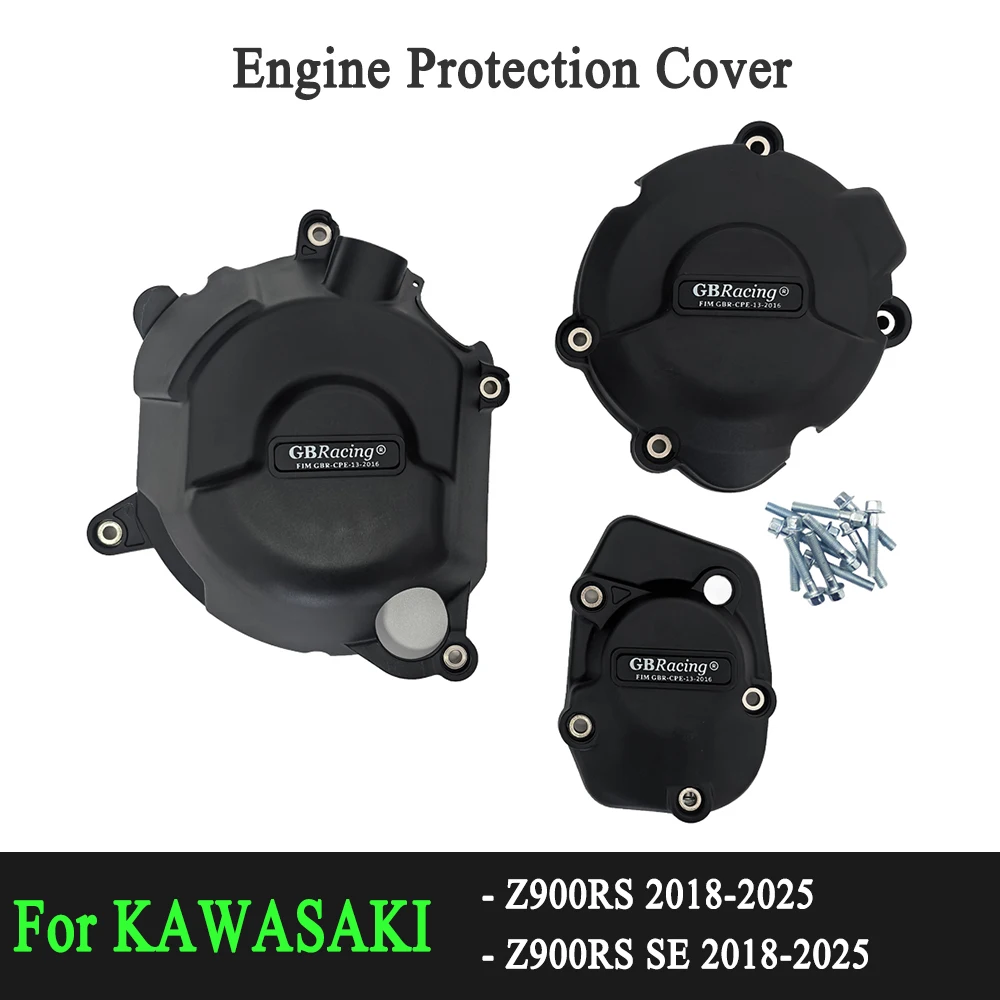 

GB Racing Комплект защиты крышки двигателя Аксессуары для мотоциклов для Kawasaki Z900RS и Z900RS SE 2018-2025