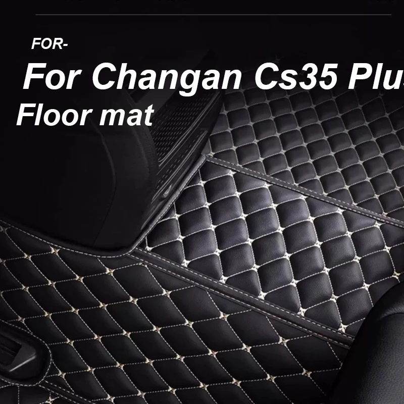 

Автомобильные коврики LUXURY на заказ для Changan Cs35 Plus 2018-2022 года, экологически чистая кожа