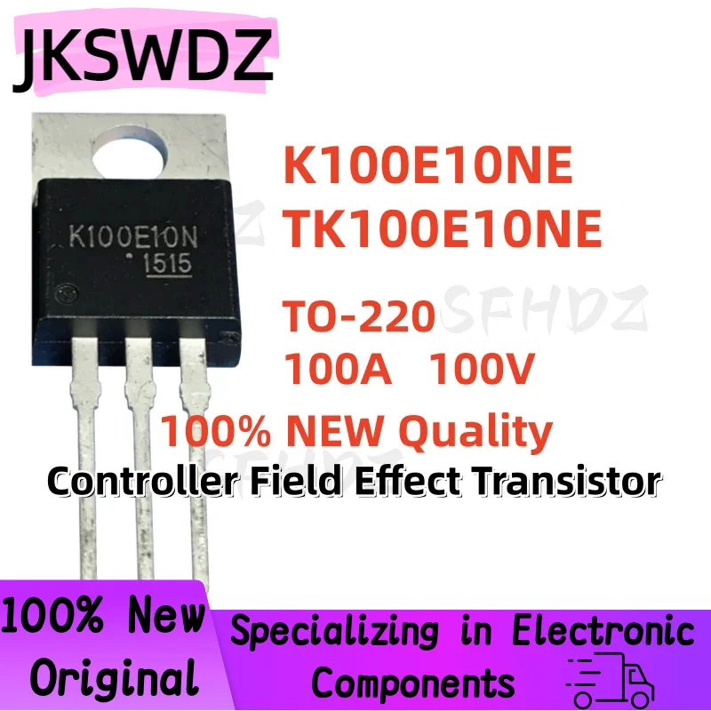 

Superior Quality 10/20/30PCS 100% Brand New TK100E10NE K100E10NE TO-220 100A 100V Controller Field Effect Transistor