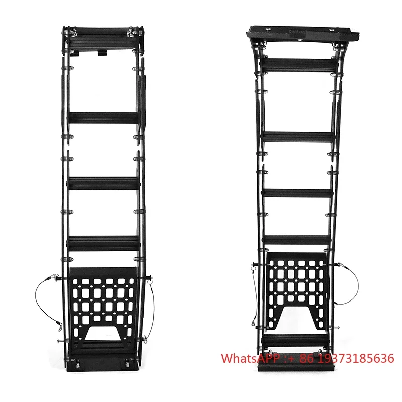 2003-2009 New 4x4 Auto Car Black Steel Tail Gate Ladder Rear Gate Ladder For TOYOTA 4Runner Car Ladder