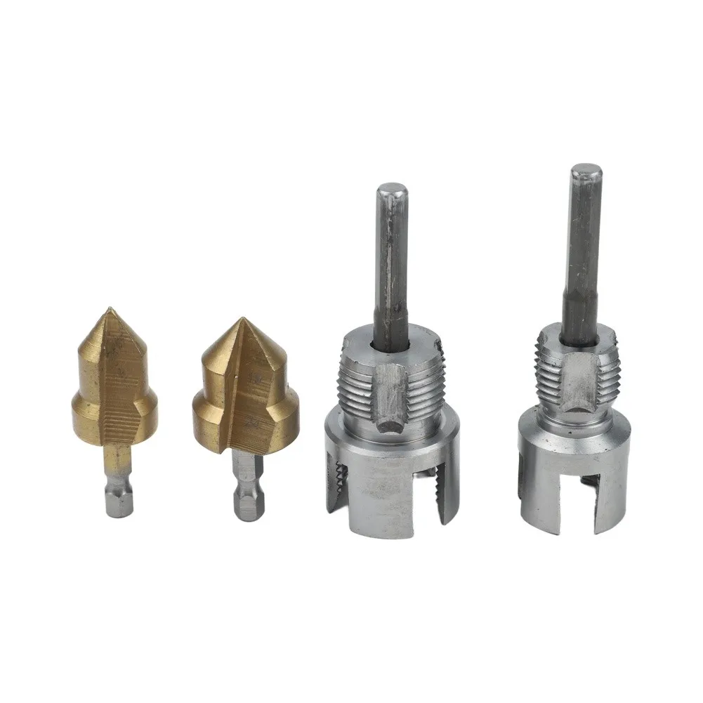 Plumbing Installations Drill Bits Set Professional Plumbing Tools Pipe Threading Bits Professional Plumbing Tools