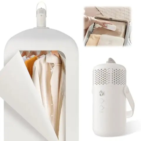 Compact Portable Clothes Dryer Machine for Apartment RV Travel Premium 1000W Mini Dryer with Dry Bag Hook for Light Clothes Und