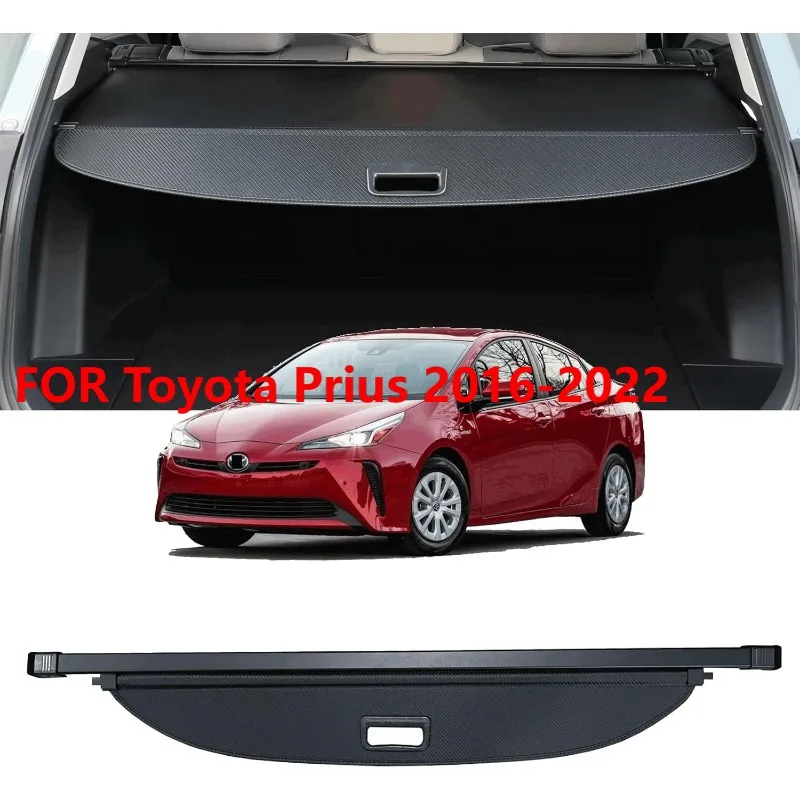 

For Toyota Prius 2016-2022 Retractable Cargo Cover - Trunk Security Shade Screen