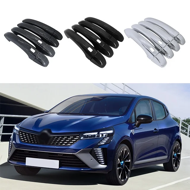 

Carbon Fiber Door Handle Cover Trim For Renault Clio MK5 Lutecia 2020-2023