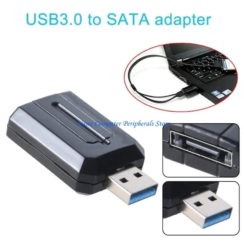 

F68C USB3.0 к адаптеру /ESATA для больших мощностей для хранения приводов ABS Материал