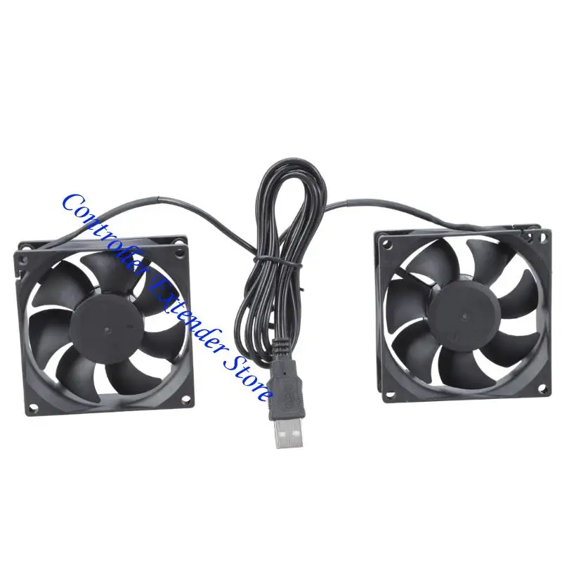 N84B 80x80x25mm Fan 8025 5VDC مروحة تبريد الكمبيوتر بدون فرش