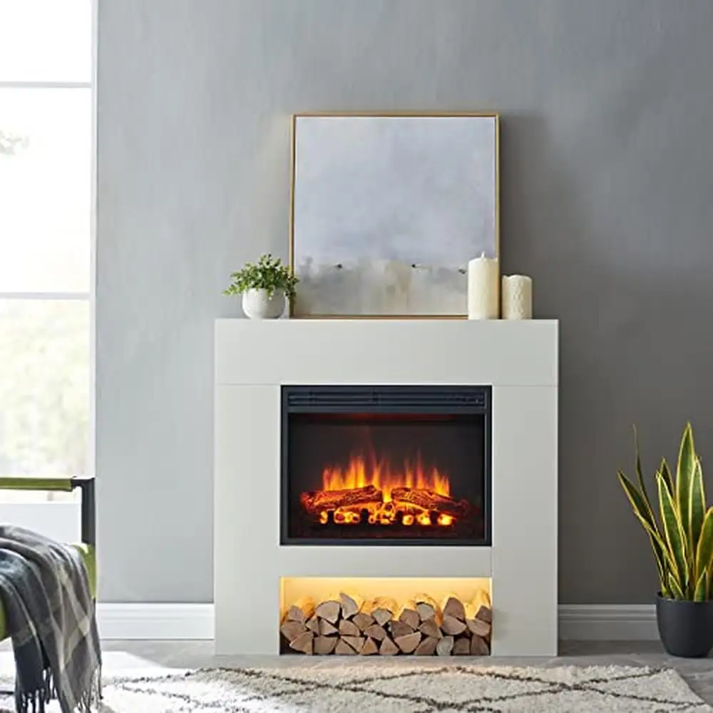 Modern Electric Fireplace 37