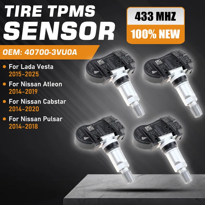 

Car For Lada Vesta 2015-2025 Nissan Atleon 2014-2019 TPMS Nissan Cabstar 2014-2020 Nissan Pulsar 2014-2018 Tire Pressure Sensor