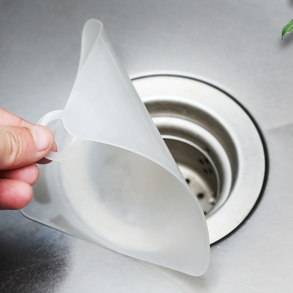 

Силиконовый коврик для трапа, защита от запаха, простая и прозрачная крышка для слива, противозапаховая прокладка для кухни и ванной