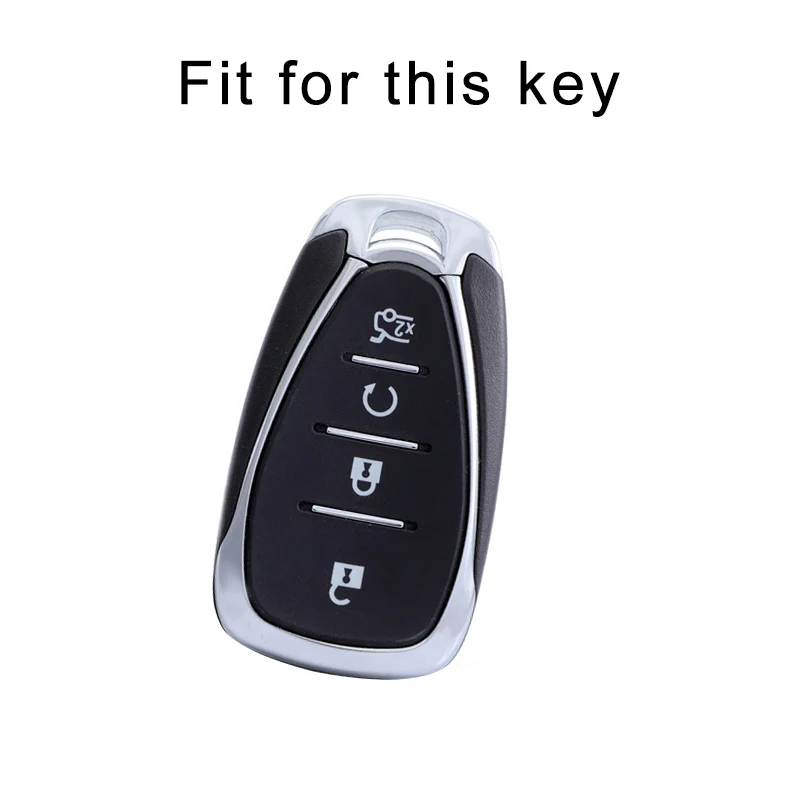 TPU Car Key Cover Case for Chevrolet Chevy Malibu XL Equinox Cruze Camaro Spark Sonic Volt Bolt Protector Shell Fob Accessories