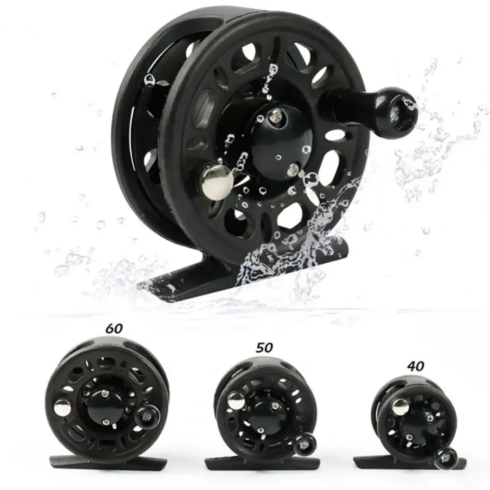 

ST40/ST50/ST60 Ice Fishing Reel Right/Left Hand Durable Winter Fishing Reel Plastic Mini Ice Fishing Rattle Reels Pesca