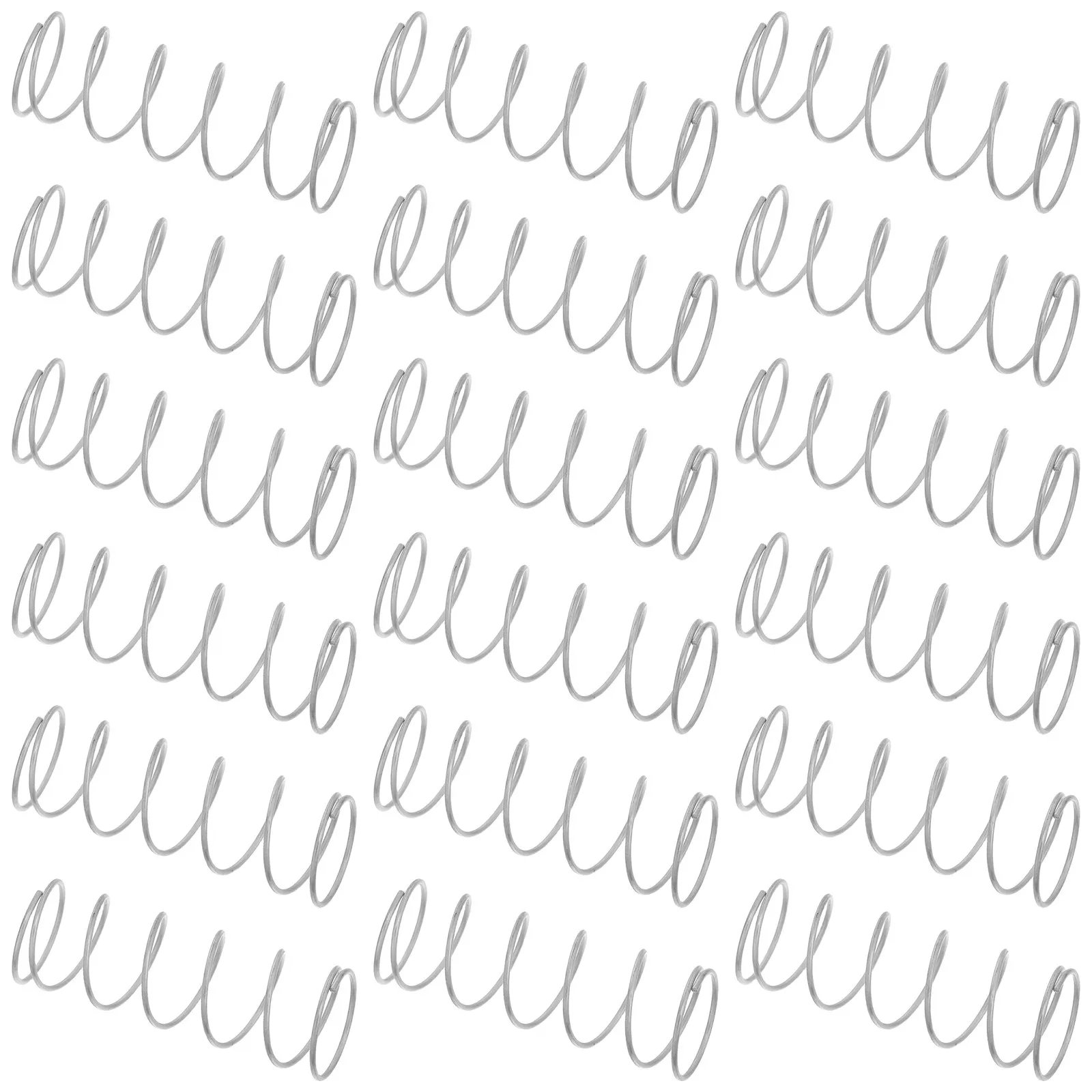 

20pcs Stainless Steel Toilet Tank Button Spring Coil For Flush Mechanism Repair High Tension Mini Spiral