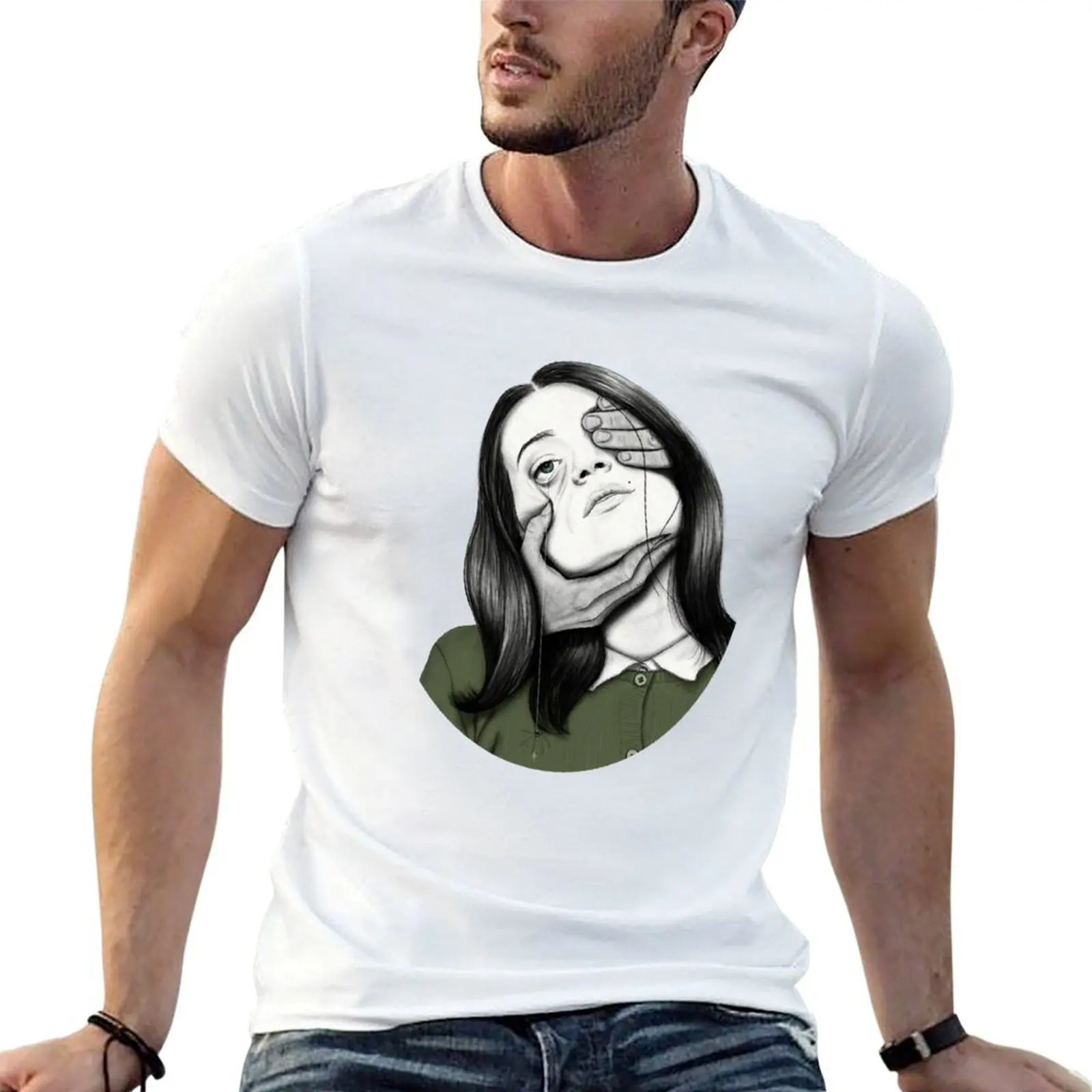 

cotton man My t graphic heavy shirt t man shirt cotton T-Shirt t shirts quality high Eye Little