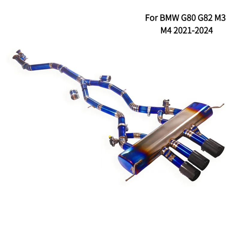 

Titanium Alloy Catback Exhaust for BMW G80 G82 M3 M4 2021-2024 Valvetronic Exhaust Muffler Exhaust Pipes Acoustic Upgrade