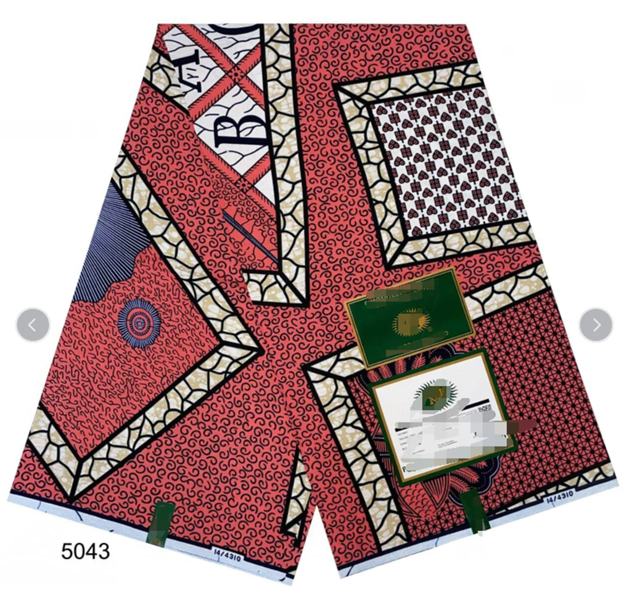 

Veritable Wax Ankara Block Prints Batik Fabric African Wax Fabric Nigerian Dutch Hollandais Pagne 100% Cotton For Sewing