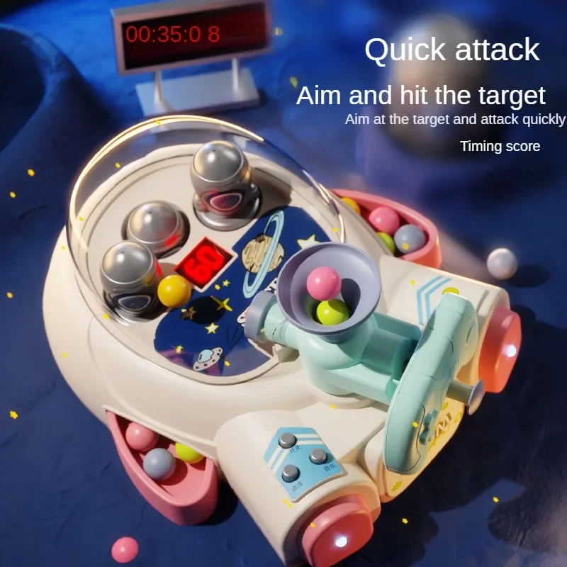 

Children's Shooting Pinball Game Machine Early Education Puzzle Exercise Thinking Shooting Bean Machine Game Decompression Toy