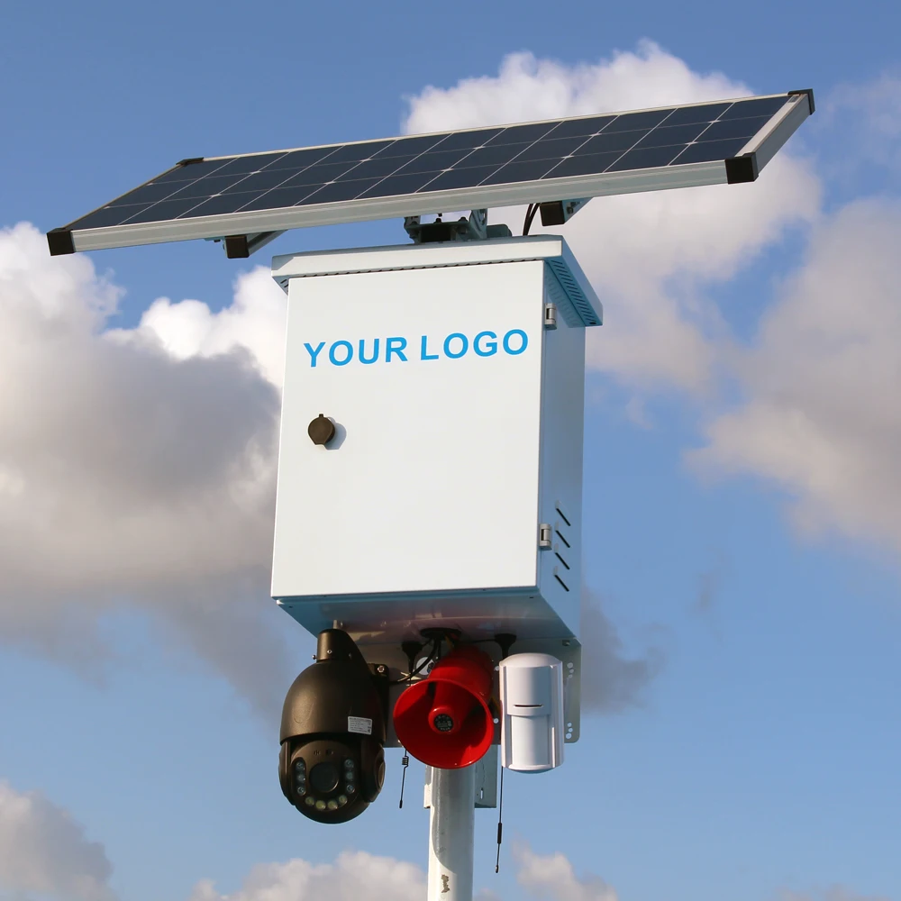 SZGOING 8MP 4K 200W PIR إنذار كاميرا لاسلكية تعمل بالطاقة الشمسية نظام مراقبة مع اتصال WiFi #2