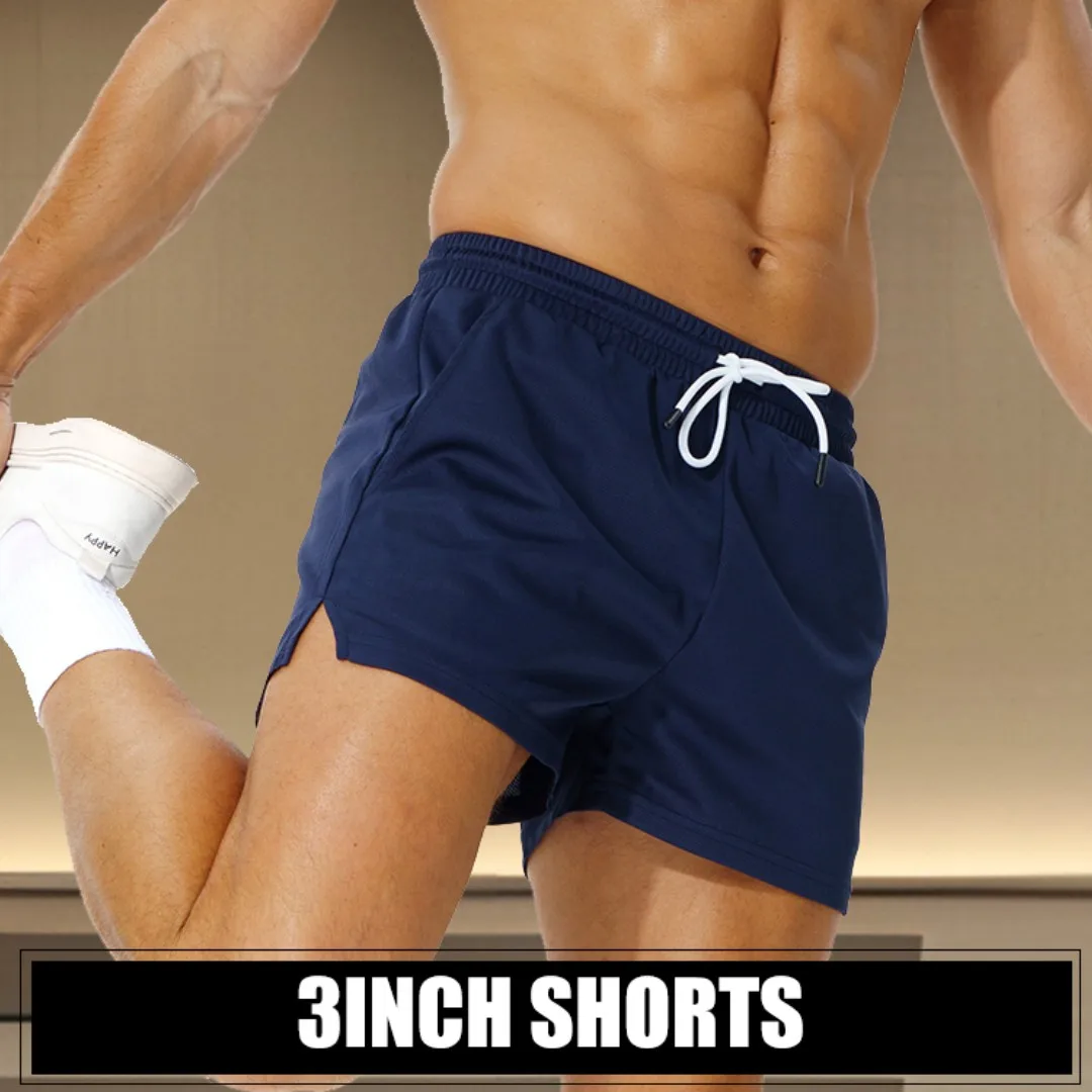 

AIMPACT Mens Mesh Running Shorts 3 Inch Quick Dry Gym Athletic Workout Shorts for Men with Pockets