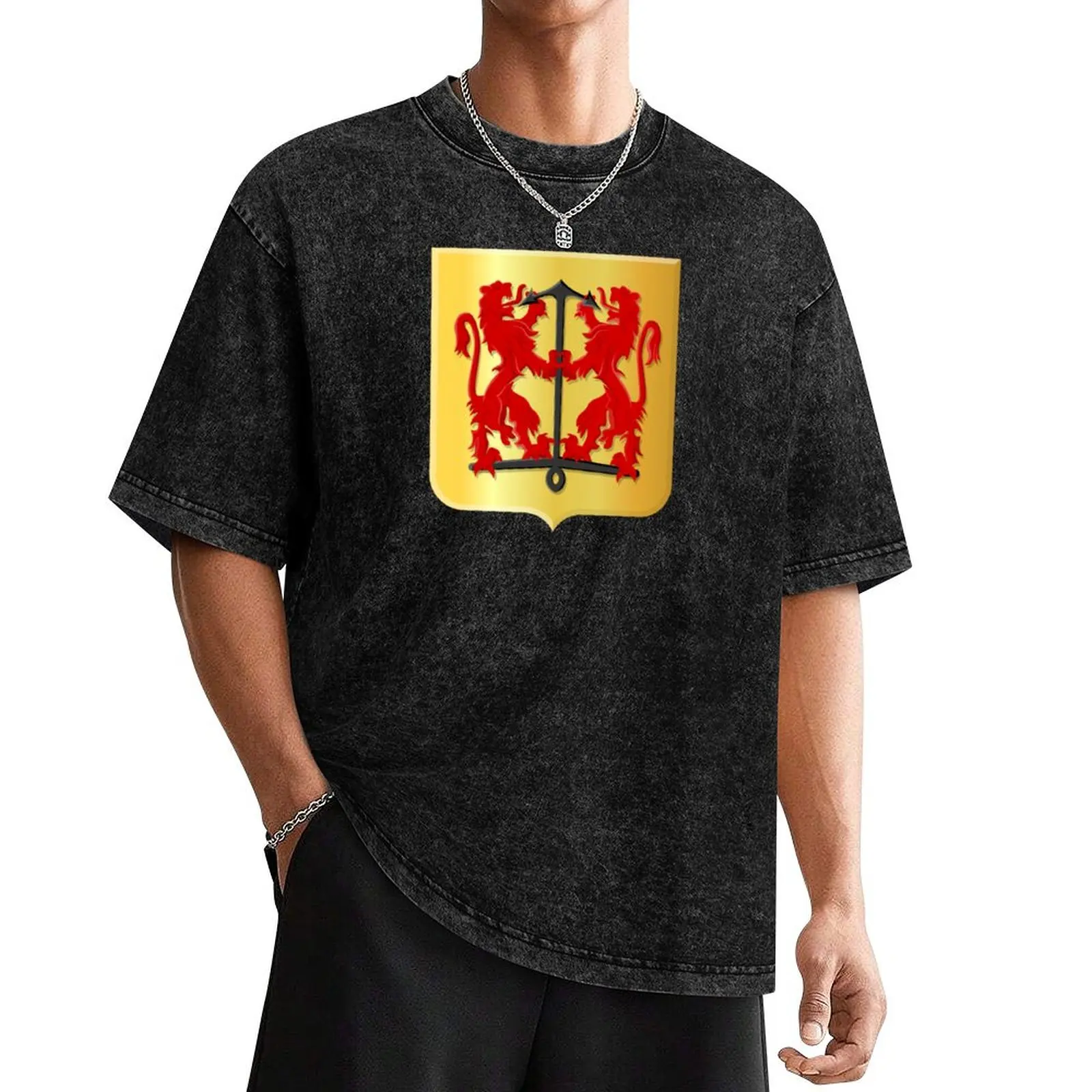 Texel Coat of Arms, Netherlands T-Shirt plus sizes Aesthetic clothing summer clothes men clothes