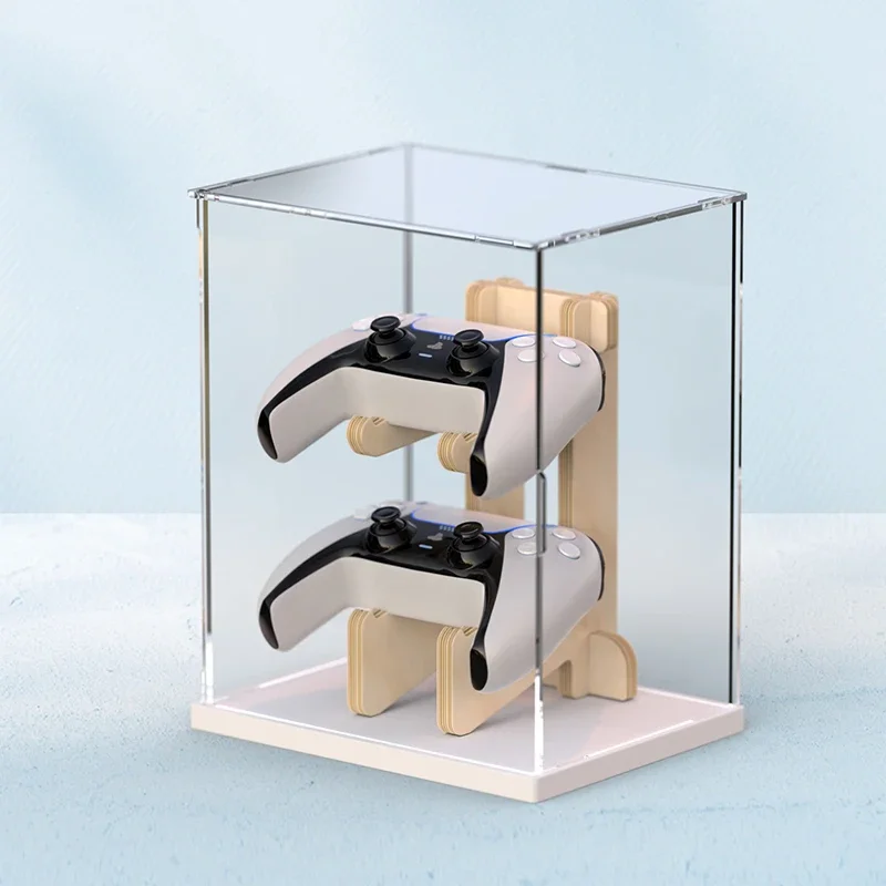 Cartoon Controller Box yesUniversal Acrylic Game Controller Stand Storage Box for Switch,PS5 ...