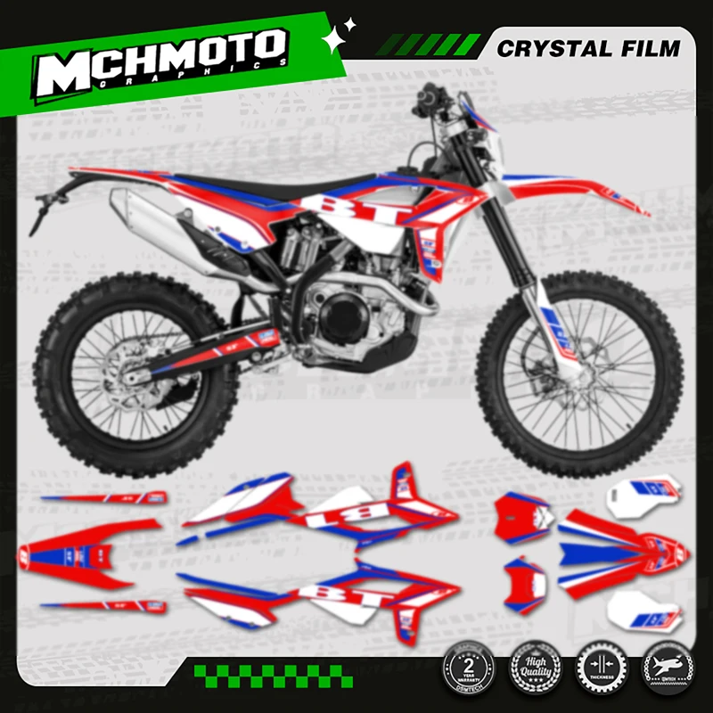 

MCHMFG для Beta 2020 2021 2022 250 300 350 2020-2022 RR мотоциклетная команда наклейки на мотоцикл-006