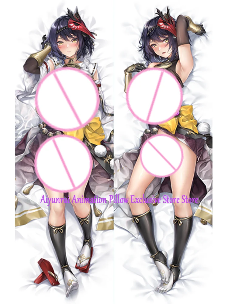 Dakimakura Anime Kujou Sara Double-sided Print Life-size Body Game Pillow Cover Bedding Gifts