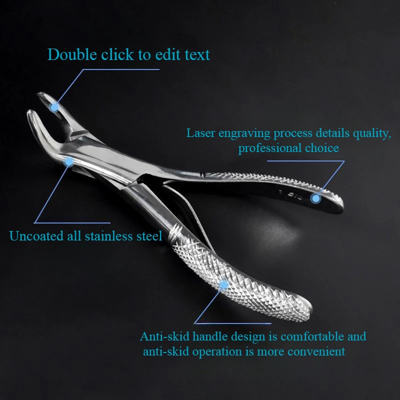 Dentistry Dental Extractor Forceps for Children for Adult Replacement Teeth Universal Household Minimally Invasive Dentist Tools