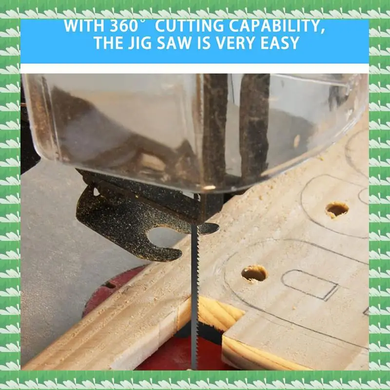 

ONCE 3 Set Scroll Saw Blades,Fretsaw Blade,Scroll Saw Blades,Scroll Saw Blades With Pin, 10/15/18/24 Teeth, For Woodworking