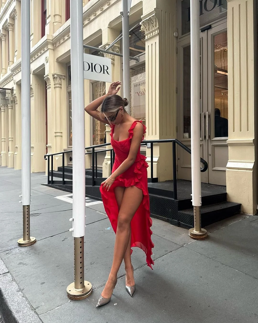 2024 Summer Maxi Women's Dress Vintage Elegant Ruffle Sleeveless Fashion Sleeveless Slim Backless Irregular Tassel Dresses Robe