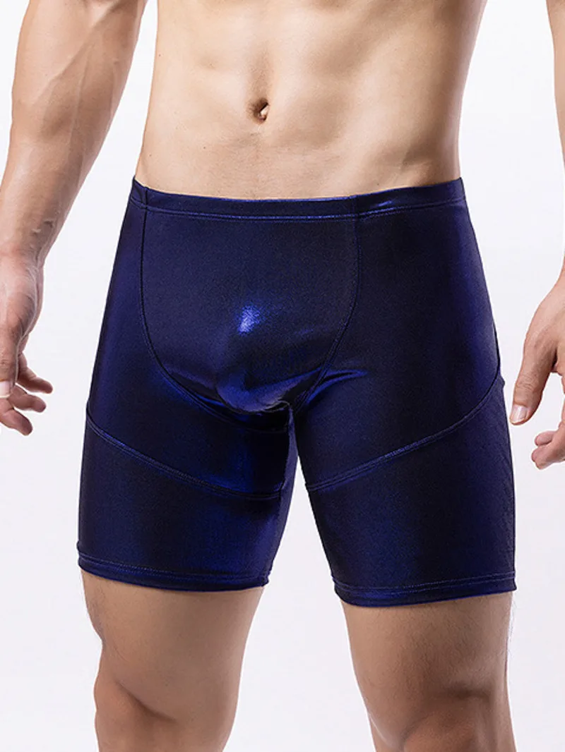 

Men's Solid Color Sports Shorts Tight Running Five-point Pants Summer Fitness Training Mid-length Casaul Shorts For Beach 3R14