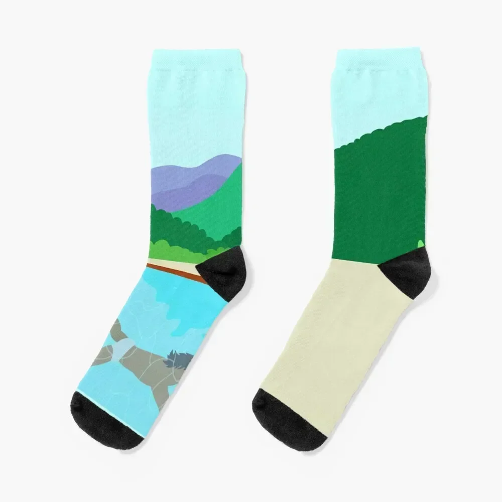 

Minimal Horseman Socks Sports football anti-slip custom Men's Socks Women's