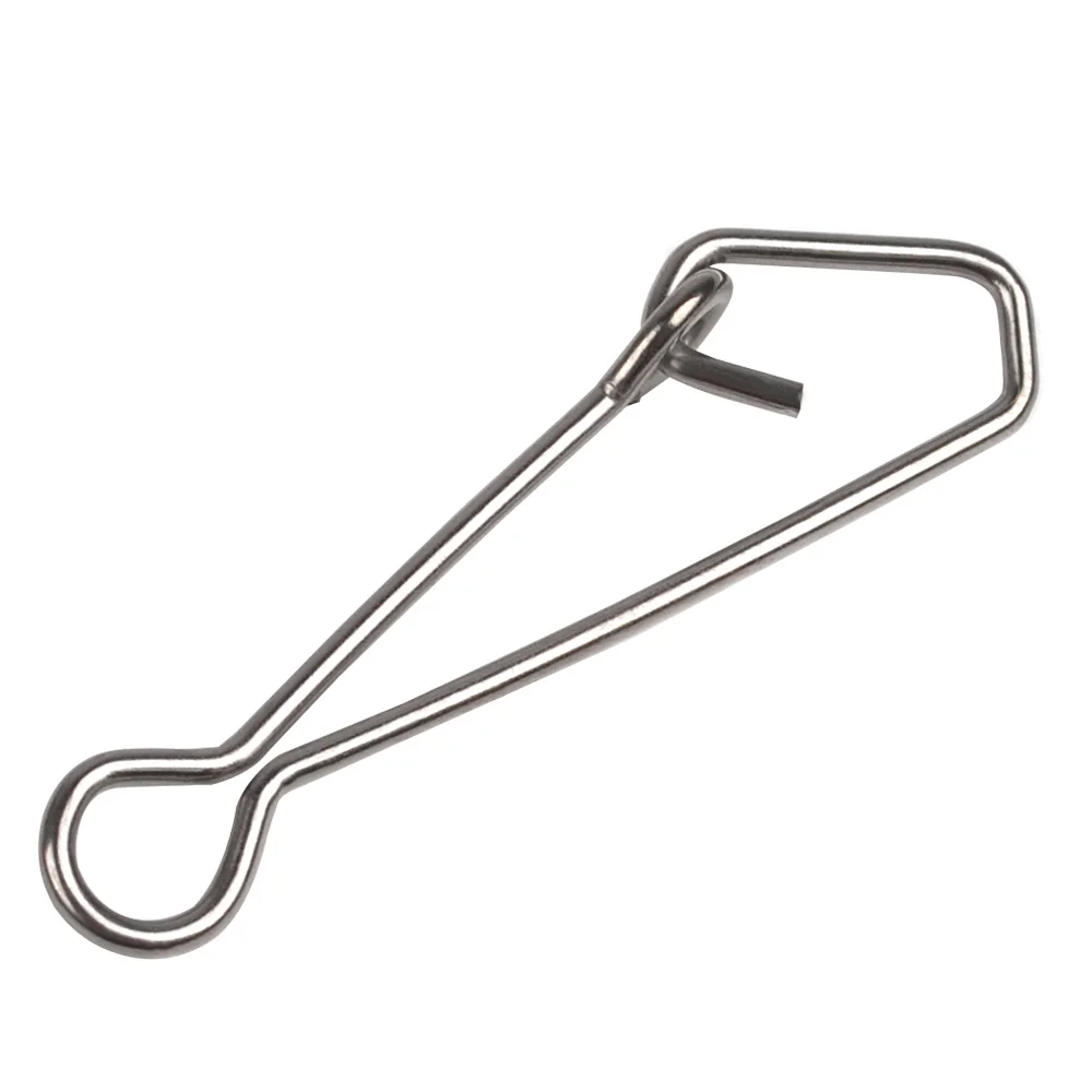 Clip rápido de anzuelo acero inoxidable para señuelos Crankbait - imagen 2