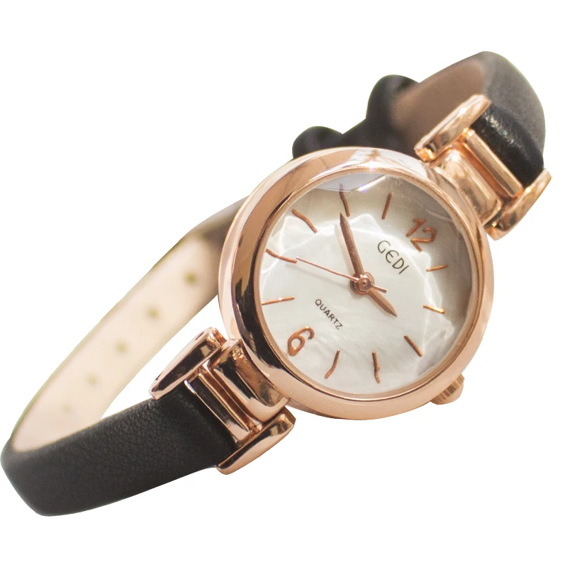 ساعة نسائية أنيقة وبسيطة على الطراز الكوري، حزام صغير وحساس، ساعة يد للطلاب، ساعة كوارتز متعددة الاستخدامات على طراز موري