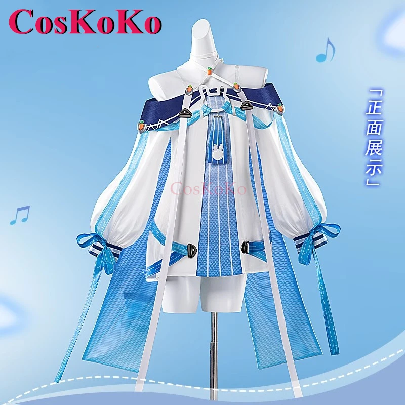 

CosKoKo Laffey II Cosplay Game Azur Lane Costume Fashion Sweet Lovely Uniform Dress Women Halloween Party Role Play Clothing New