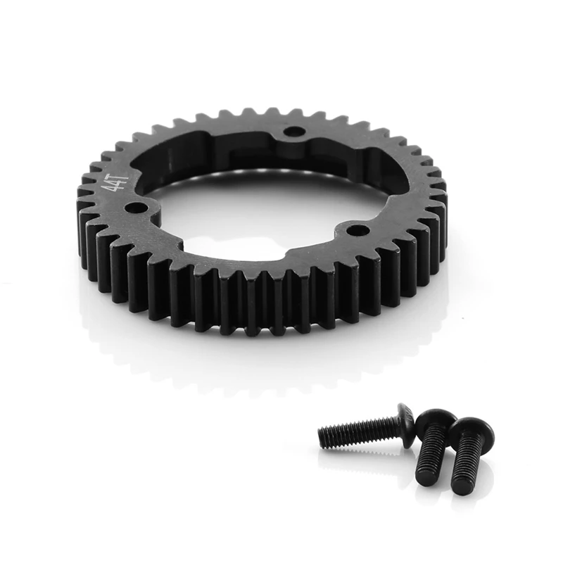 RC Car Upgrade Peças, aço endurecido, 44T Spur Gear, M1.0 para Traxxas Maxx Slash