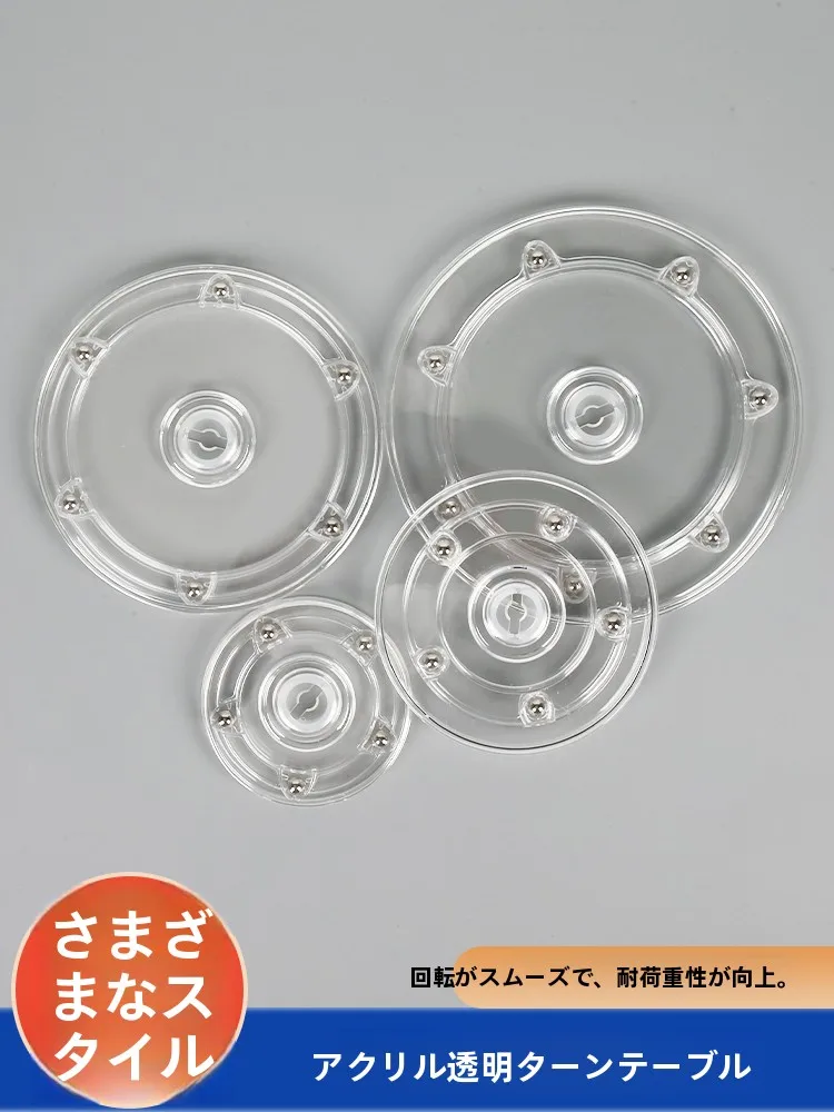 base-giratoria-transparente-de-acrilico-360-graus-para-exibicao-de-joias-bolos-pequena-plataforma-giratoria-caixa-de-biscoitos-design-portatil-moderno